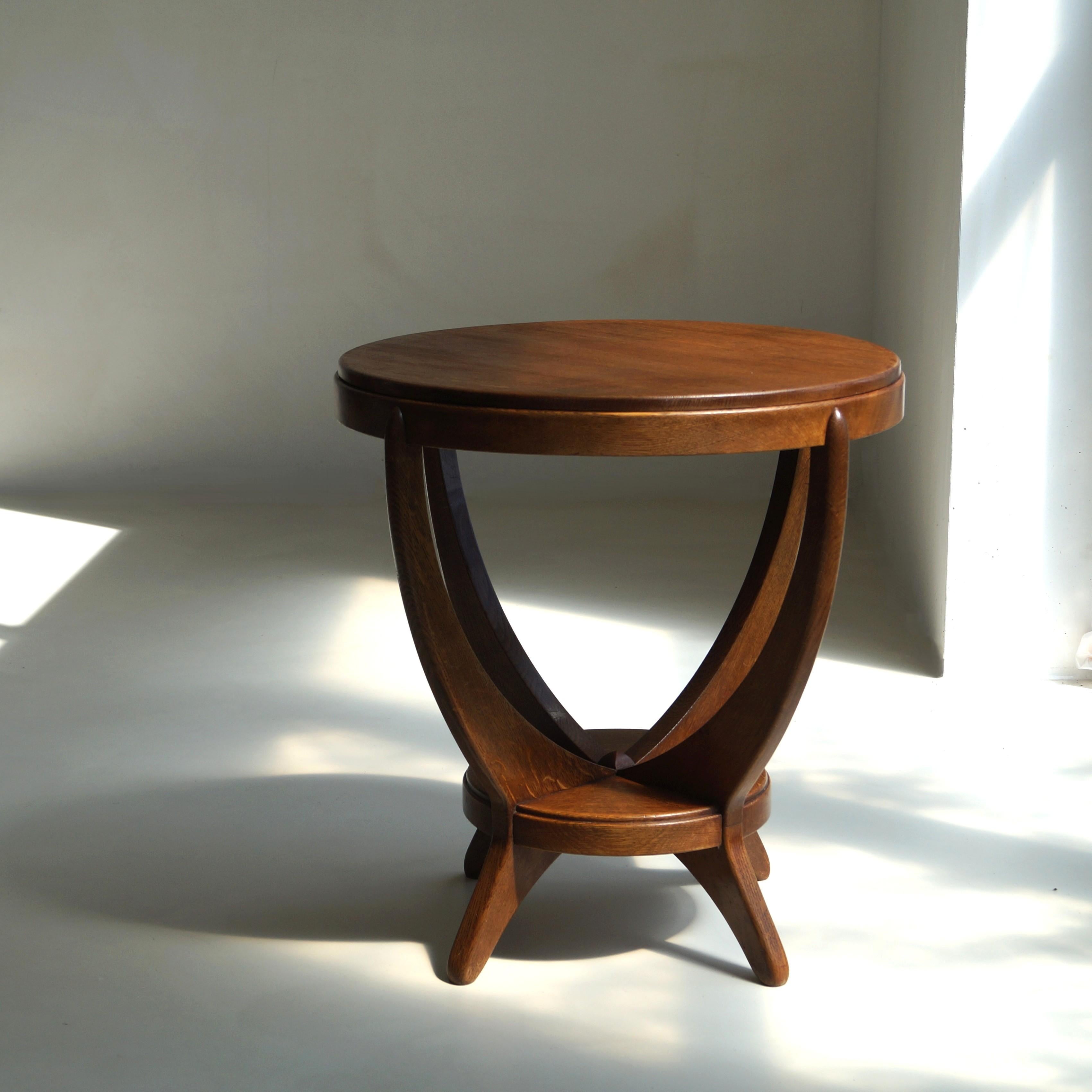 Néerlandais Amsterdam School side table by A.F. van der Weij for L.O.V. Oosterbeek, 1920s en vente