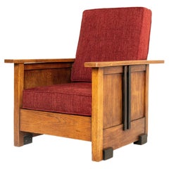 Amsterdam School 'Smoking Chair', The Netherlands `1930s