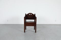 Amsterdam School Throne Style Chair