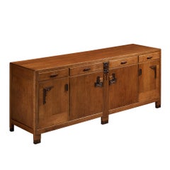 Buffet d'école Amsterdamse en Oak et Coromandel