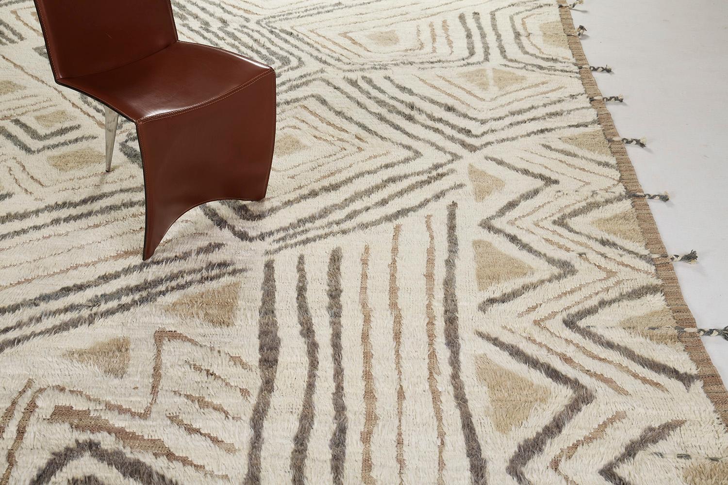 Embossed Amsum, Kust Collection by Mehraban Rugs For Sale
