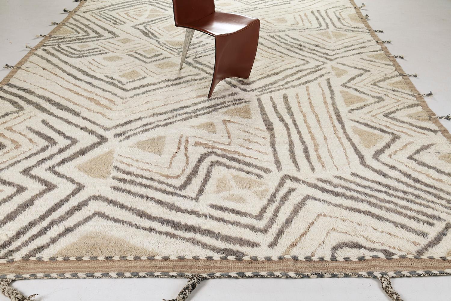 Amsum, Kust Collection by Mehraban Rugs In New Condition For Sale In WEST HOLLYWOOD, CA