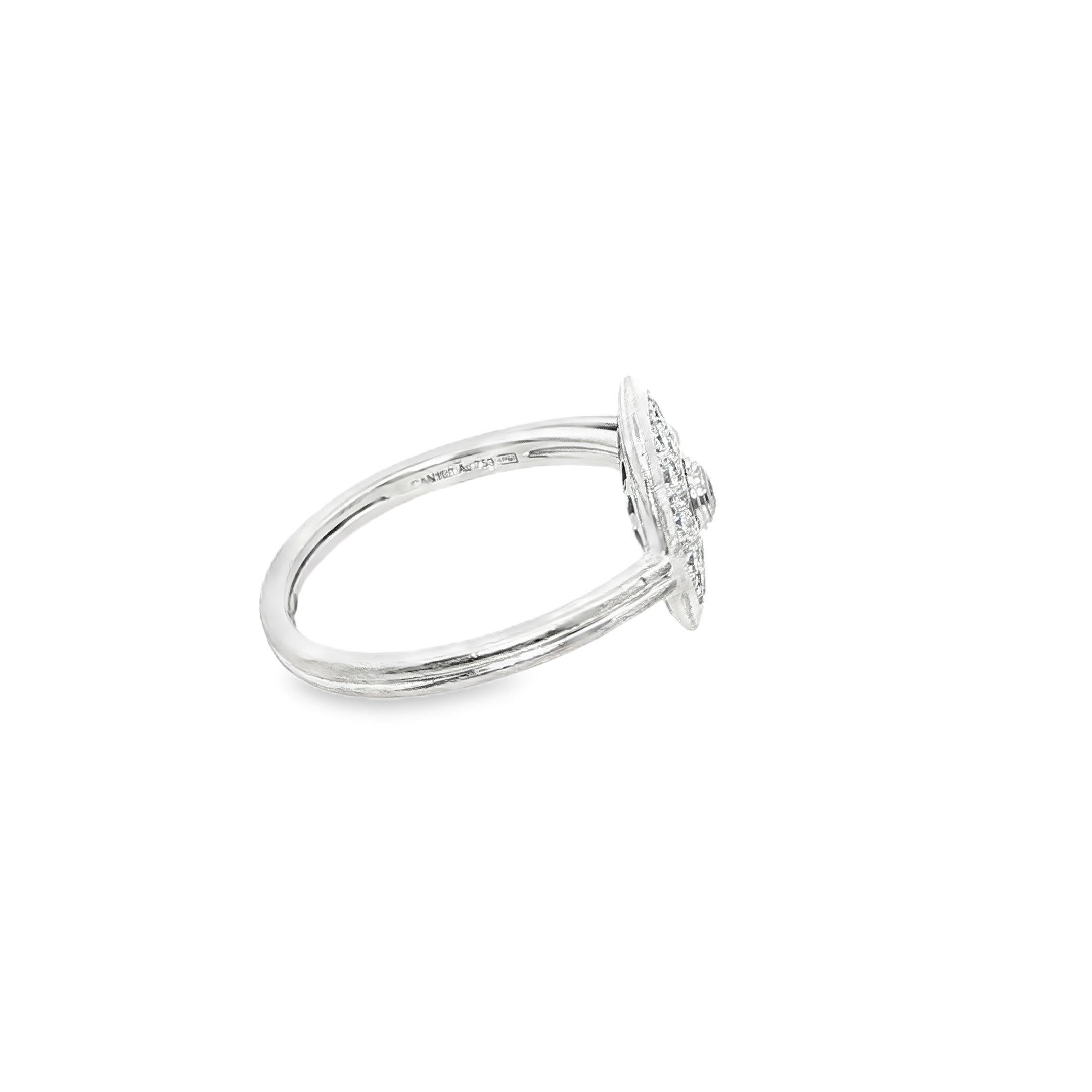 Amulette de Cartier: Diamond Ring en Excelente estado para la venta en New York, NY