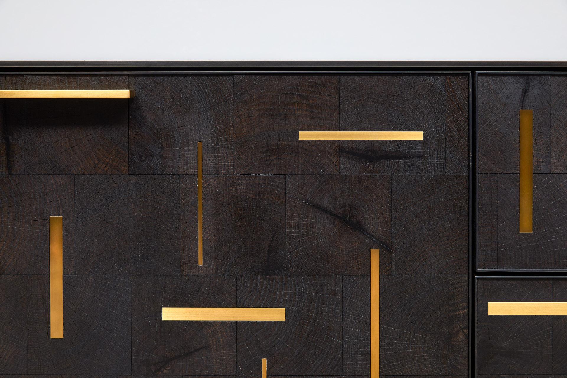 American Amuneal's Butcherblock Credenza For Sale