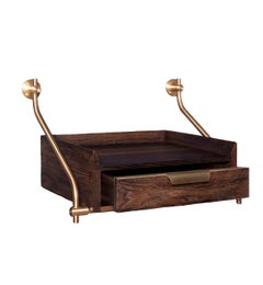 Amuneal’s Collector's Knife Edge Console with 1 Drawer