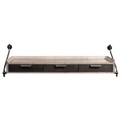 Amuneal’s Collector's Knife Edge Console with 3 Drawers