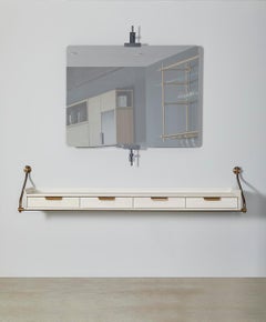 Amuneal's Collector's Knife Edge Console with 4 Drawers (Console à 4 tiroirs)