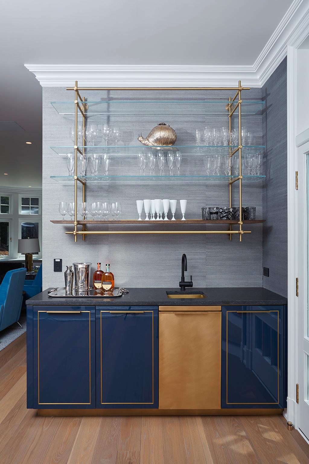 bar cabinet with sink