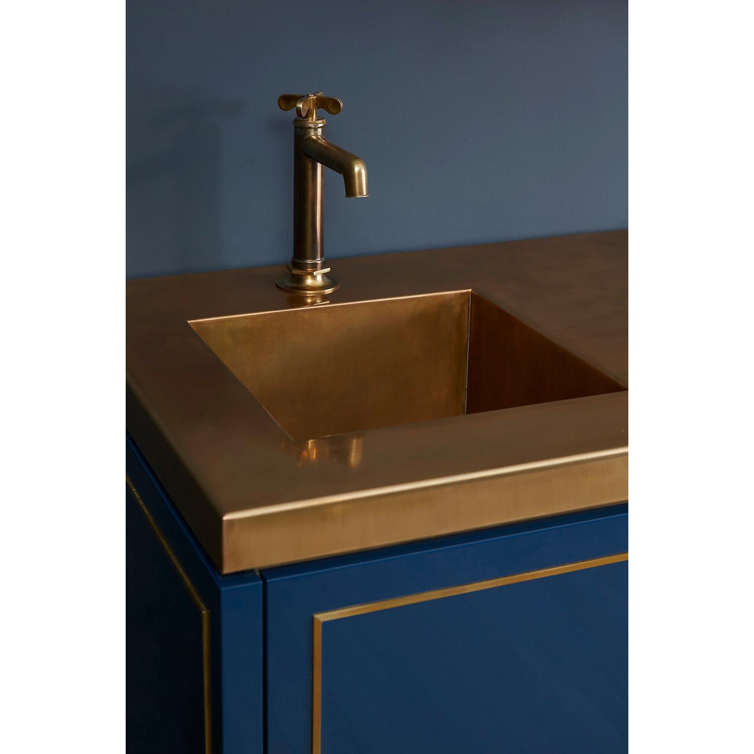 brass kitchen countertops