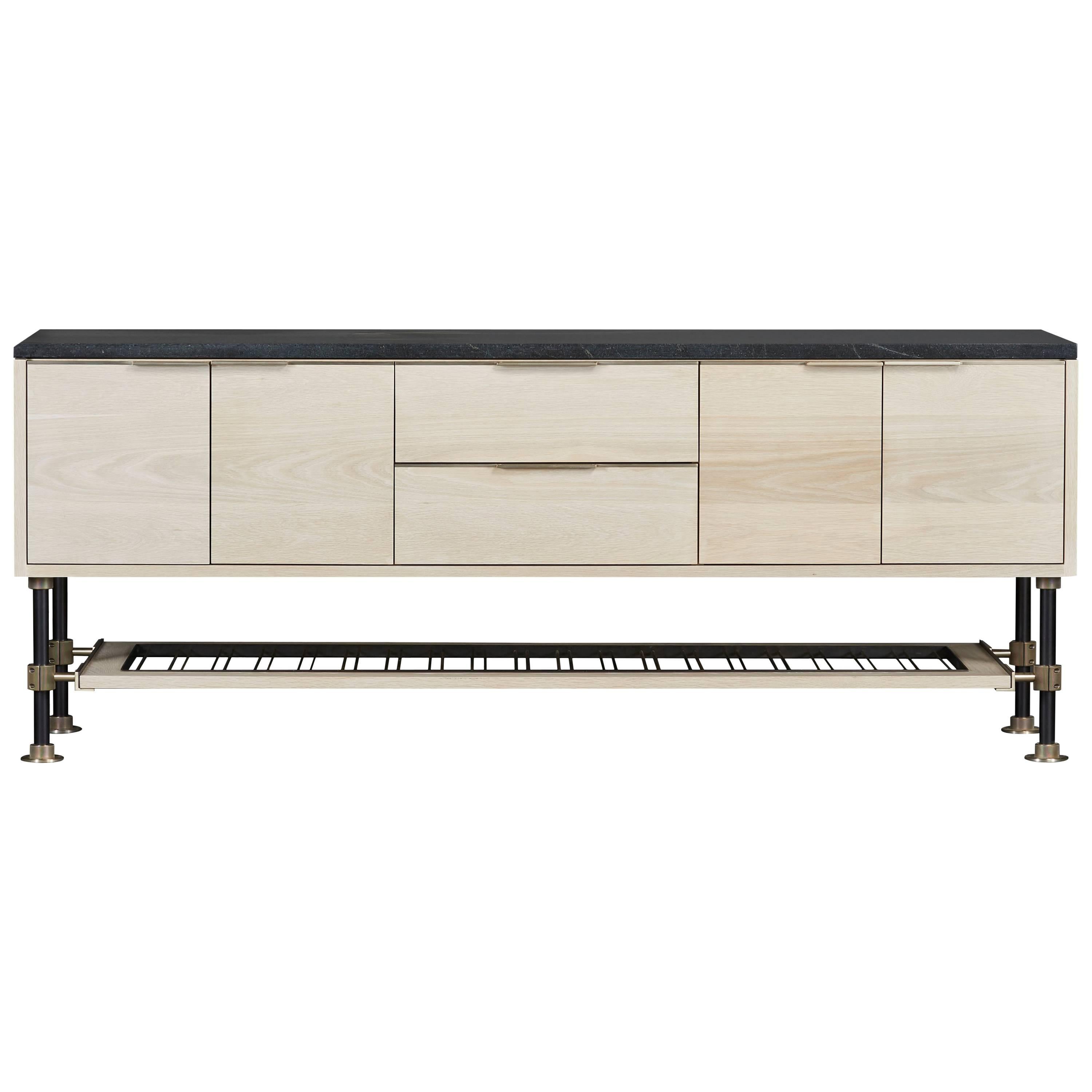 Amuneal's Loft Sideboard with Stone Top