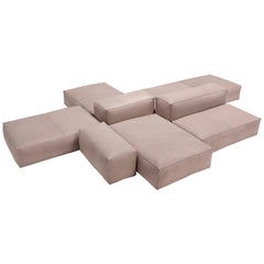 Amura 'Davis' Modular Sofa in Leather