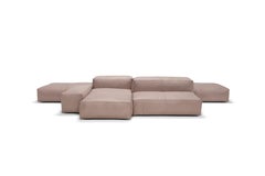 Amura 'Davis' Modular Sofa in Leather