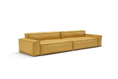 Amura 'Davis' Sofa in Yellow Leather