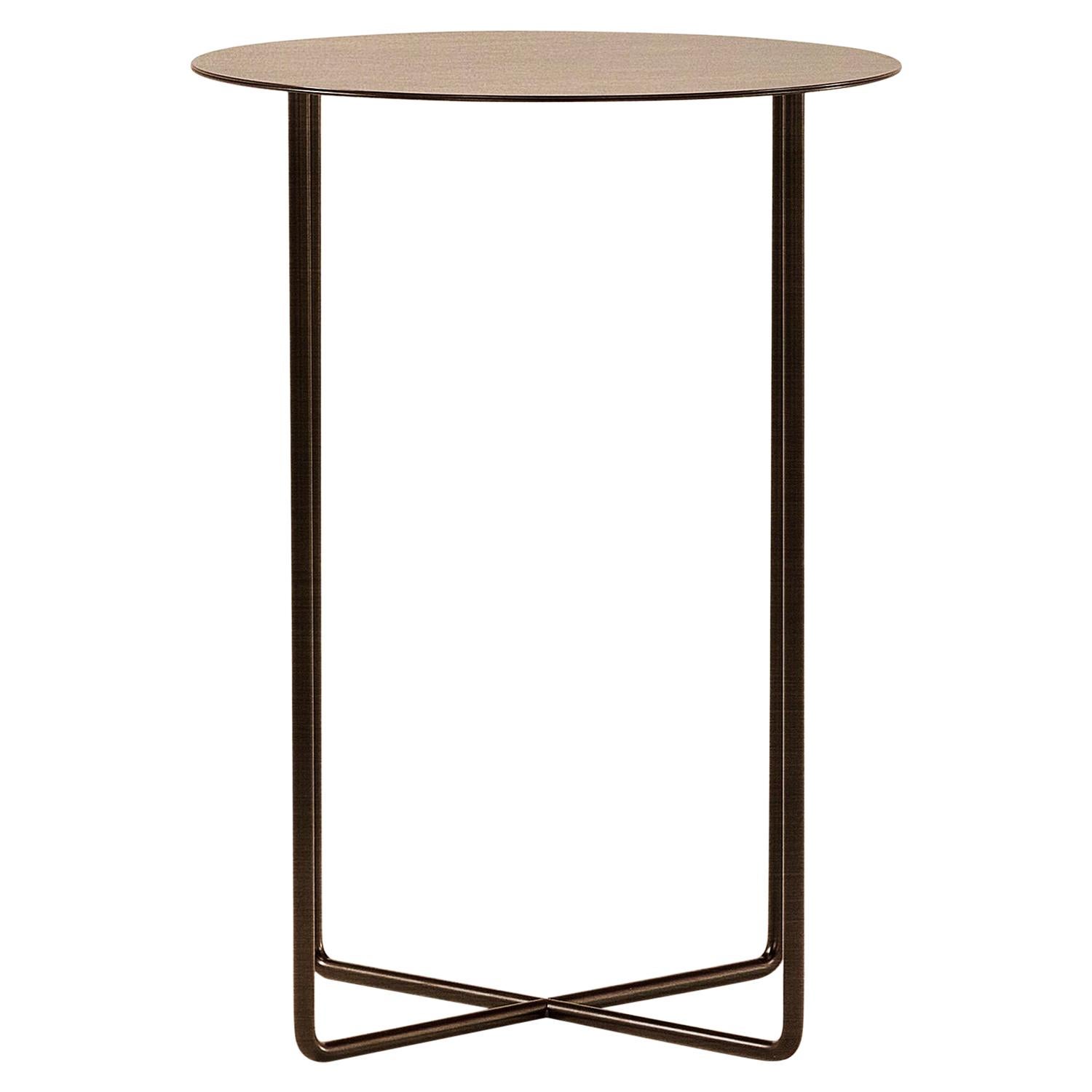 Amura Junsei Small Coffee Table in Metal by Amura Lab For Sale