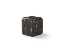 Amura 'Lapis' Coffee Square Table in Marble by Emanuel Gargano