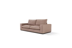 Amura 'Murray' 2-Seat Sofa in Tan Leather by Amura 'Lab
