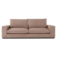 Amura 'Murray' 2-Seat Sofa in Tan Leather by Amura 'Lab