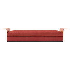 Amura 
Nap
 Bench in Red Fabric