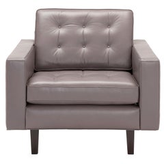 Amura 'Urano' Armchair in Brown Leather by Amura 'Lab