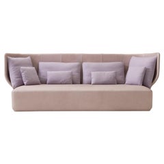 Amura 'Wazaa' Sofa in Tan Leather by Stefano Bigi