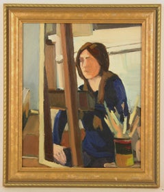 Clase de Arte Francés Pintura Interior Figurativa