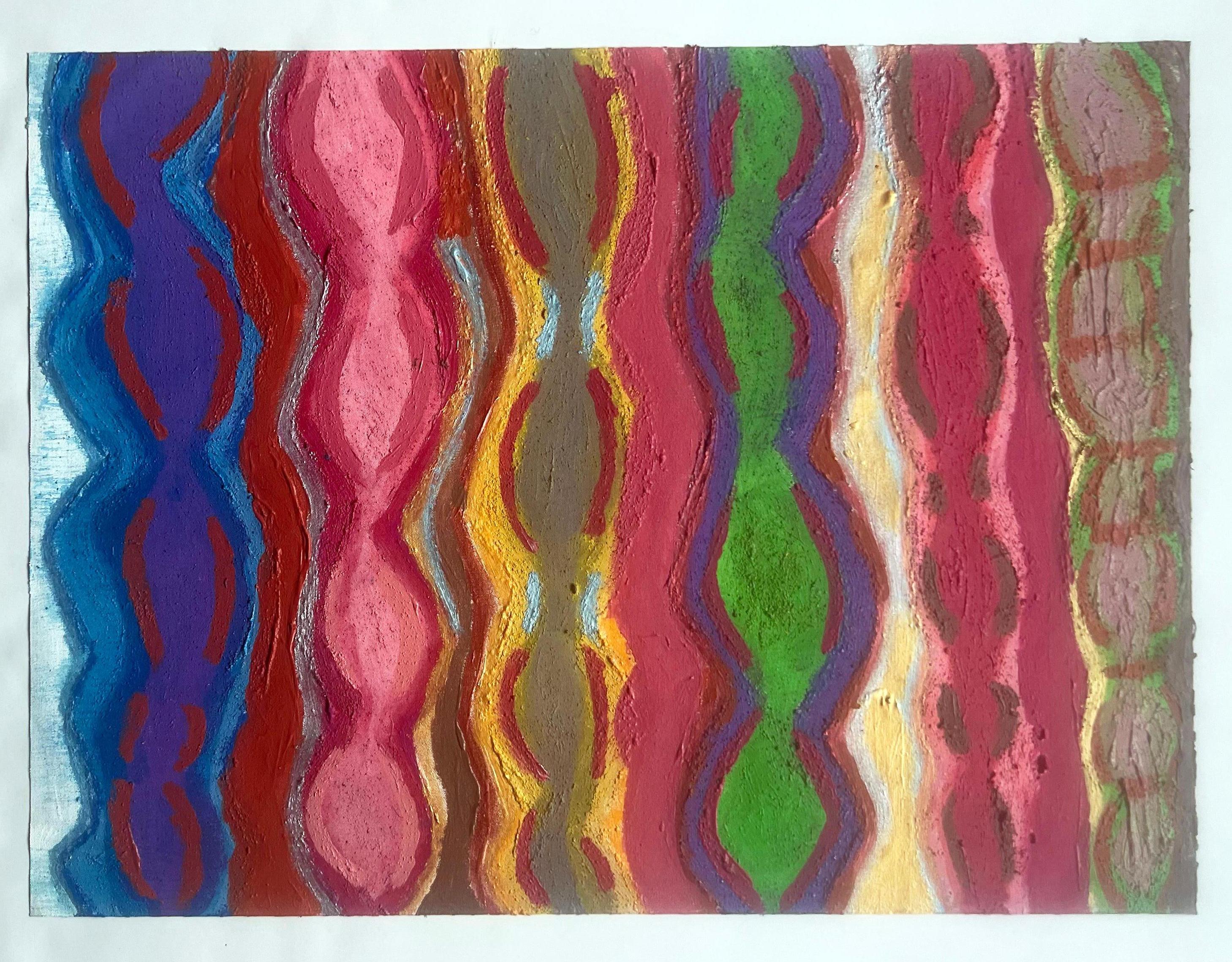 Principesse nubiane, pittura acrilica colorata su tela - Painting di a.muse