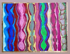 Princesas nubias, Pintura acrílica de colores sobre lienzo