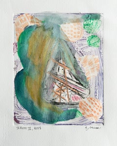 Paris, France, Tour Eiffel, Iron II, Art abstrait sur papier
