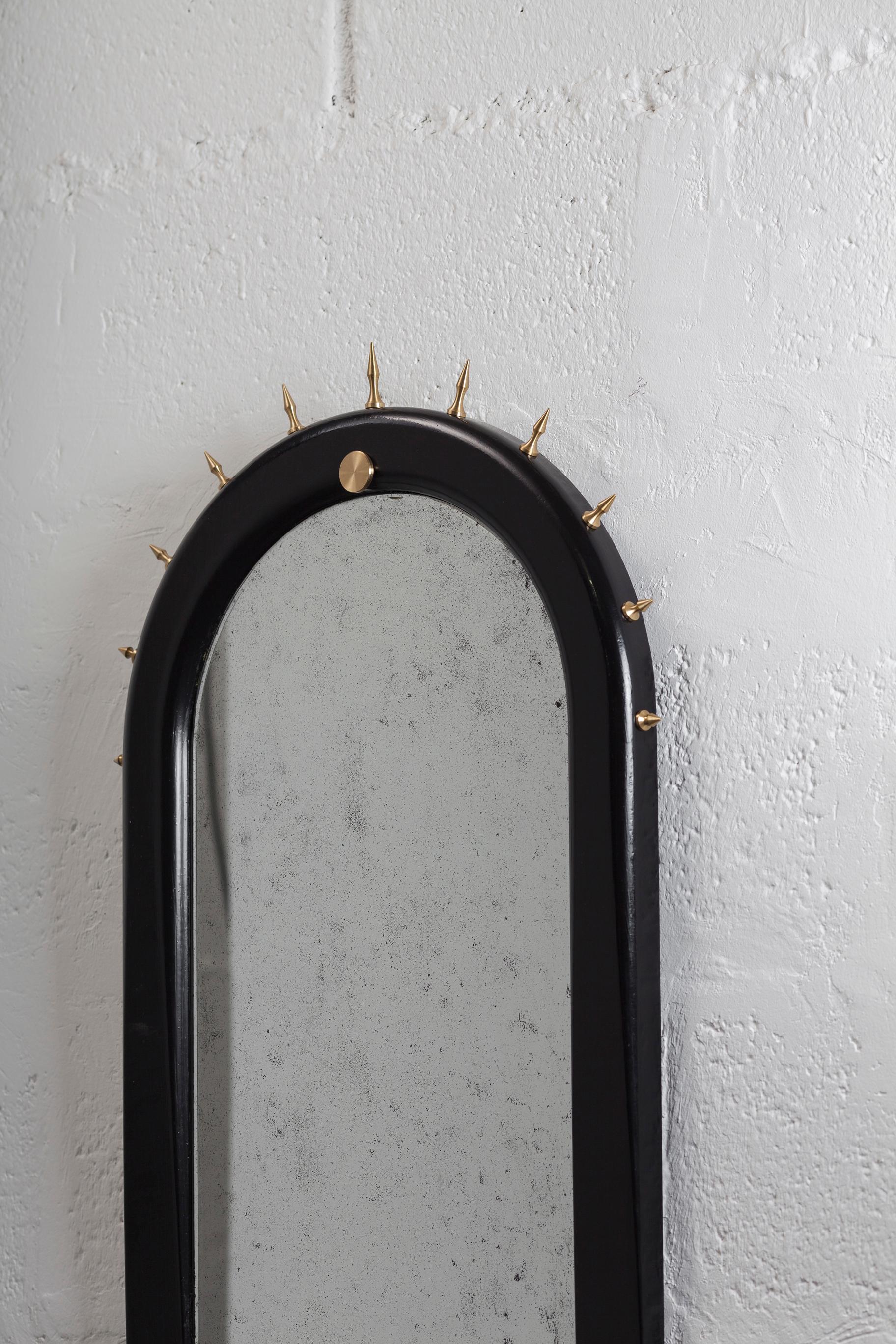 Bronze Sitiera_01 Wall Mirror in Solid Wood by ANDEAN, Represented by Tuleste Factory For Sale