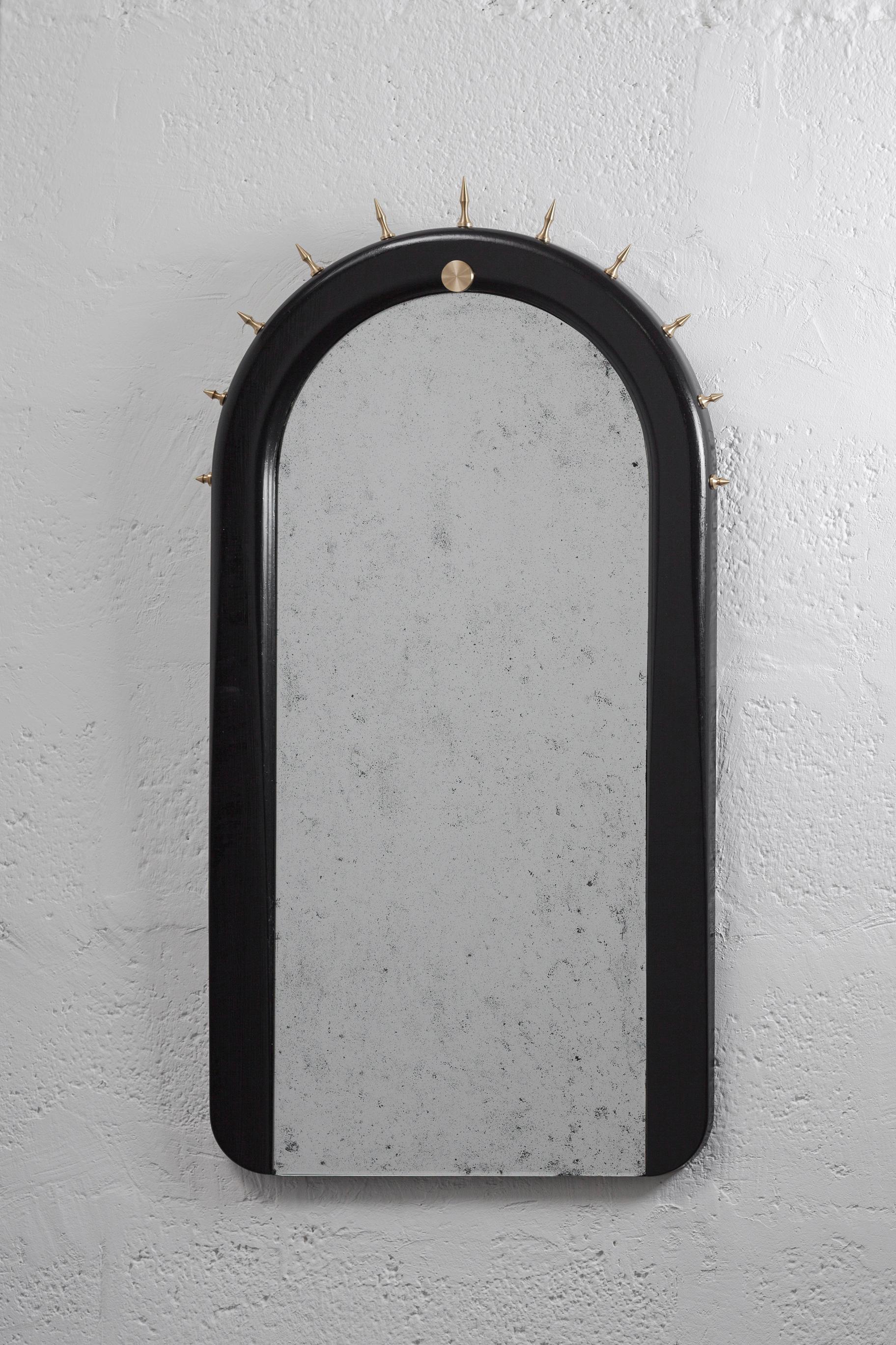 Sitiera_01 Wall Mirror in Solid Wood by ANDEAN, Represented by Tuleste Factory For Sale 2