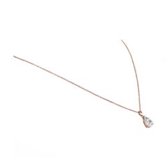 Amwaj 18 Karat Rose Gold Pendant with Multi-Cut Diamonds