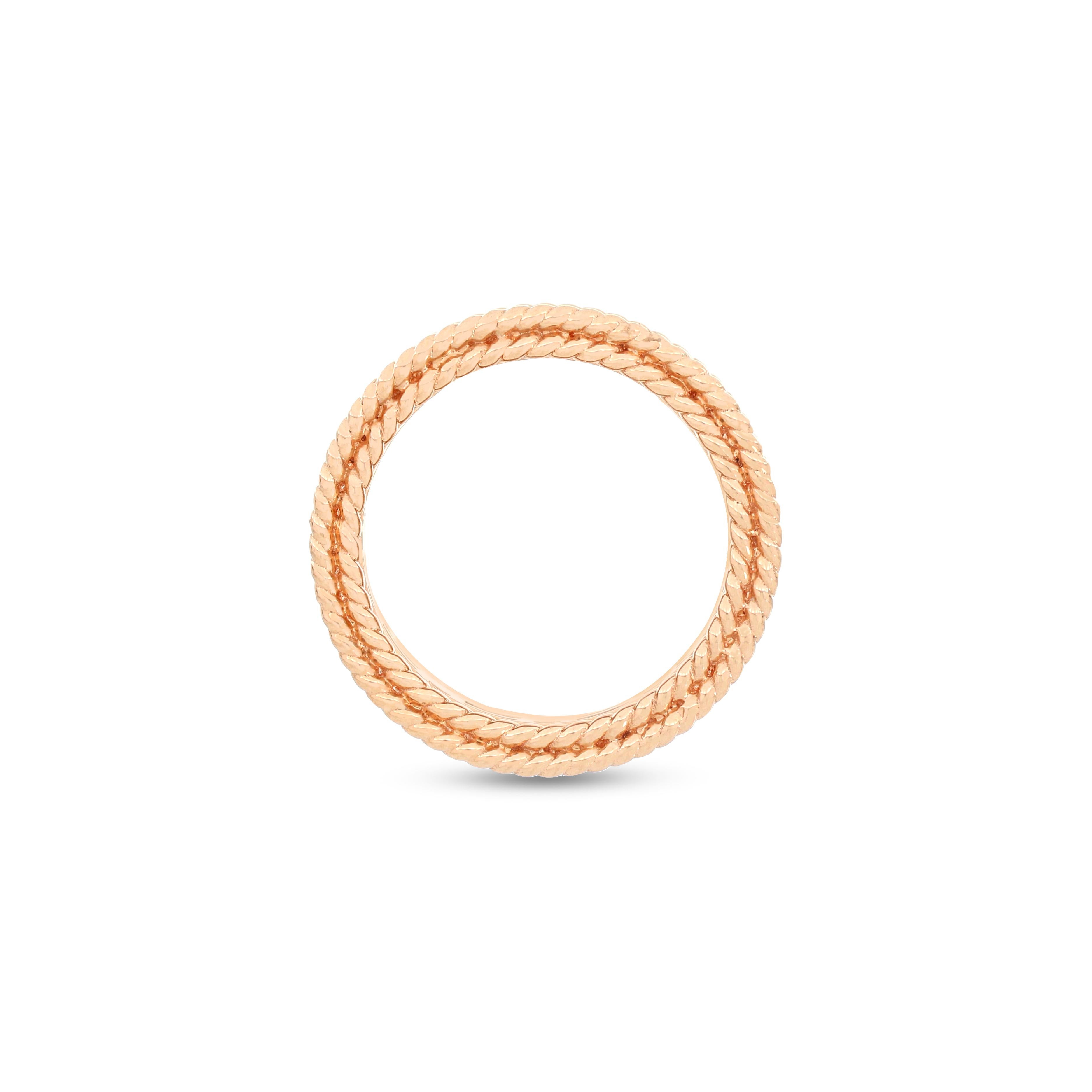 Art Déco Anello Amwaj Jewellery in oro rosa 18 carati con malachite e diamante brillante in vendita