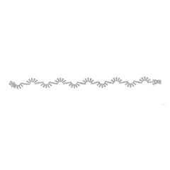 Amwaj Jewellery 18k White Gold Bracelet with Baguette and Round Cut Diamonds