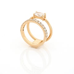 Oval Shape Diamond Ring