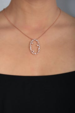 18 Karat Roségold-Anhänger von Amwaj Jewelry