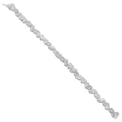 Used Amwaj Jewelry Diamond Bracelet Set in White Gold