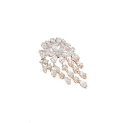 Amwaj Rose Gold 18 Karat Pendant with Diamond