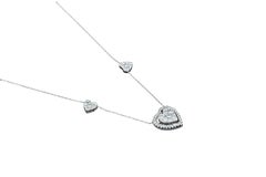 Amwaj White Gold 18 Karat Pendant with Diamonds