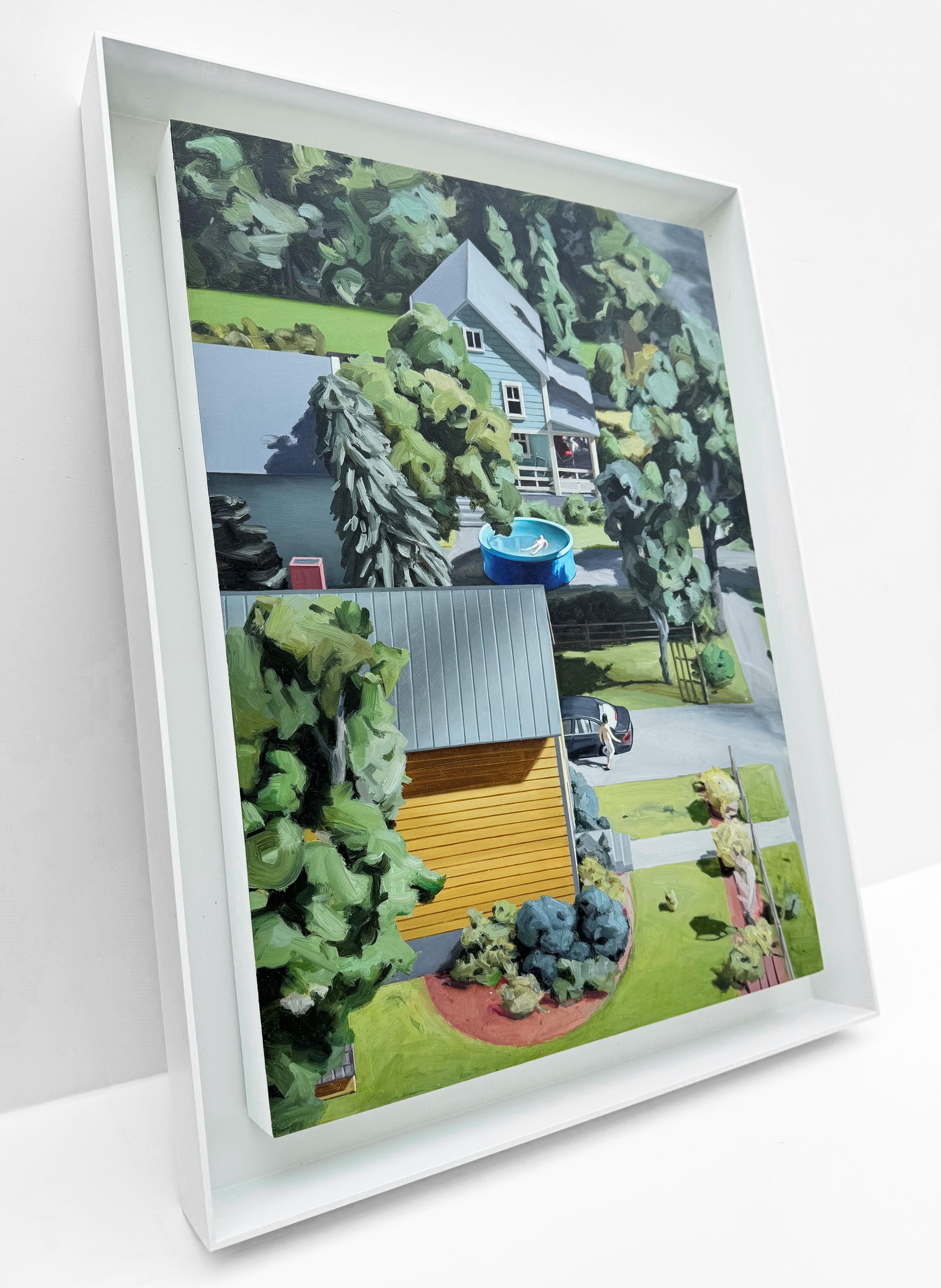 Gawker - Painting Contemporaneo di Amy Bennett