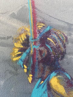 Differenza di opinioni, Pittura, Acrilico su tela