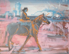 All the Beautiful Rides, peinture, acrylique sur toile