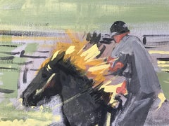 Vaquero ecológico, Pintura, Acrílico sobre lienzo