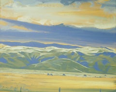 Grapevine Cows, Painting, Acrylic on Canvas