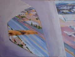 Lasciare Van Nuys, Pittura, Olio su tela