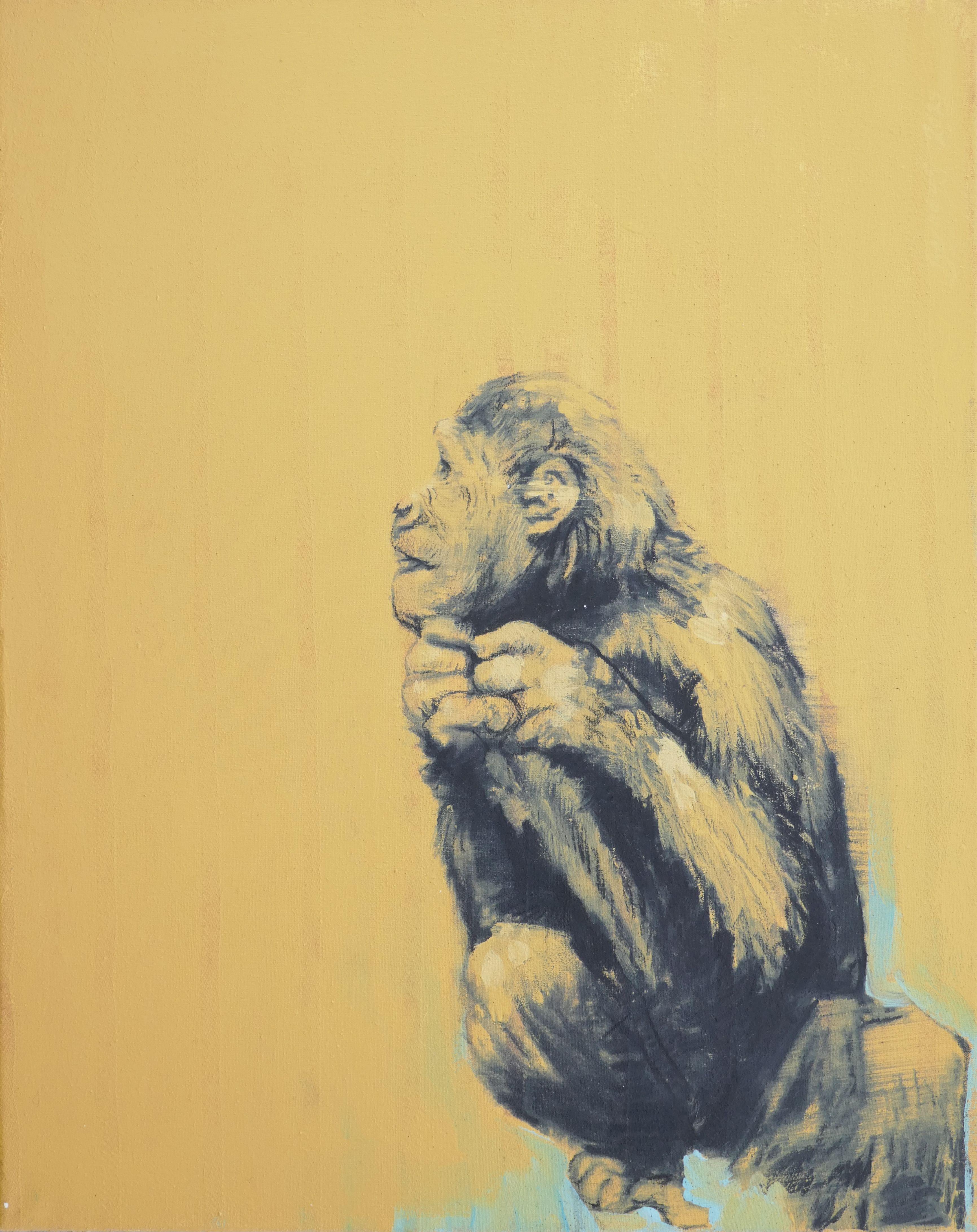 I nostri amici della foresta, Pittura, Acrilico su tela - Painting di Amy Bernays