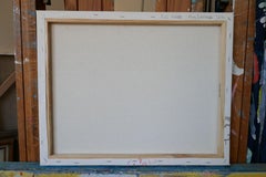 Pink Fishing, Painting, Acrylic on Canvas