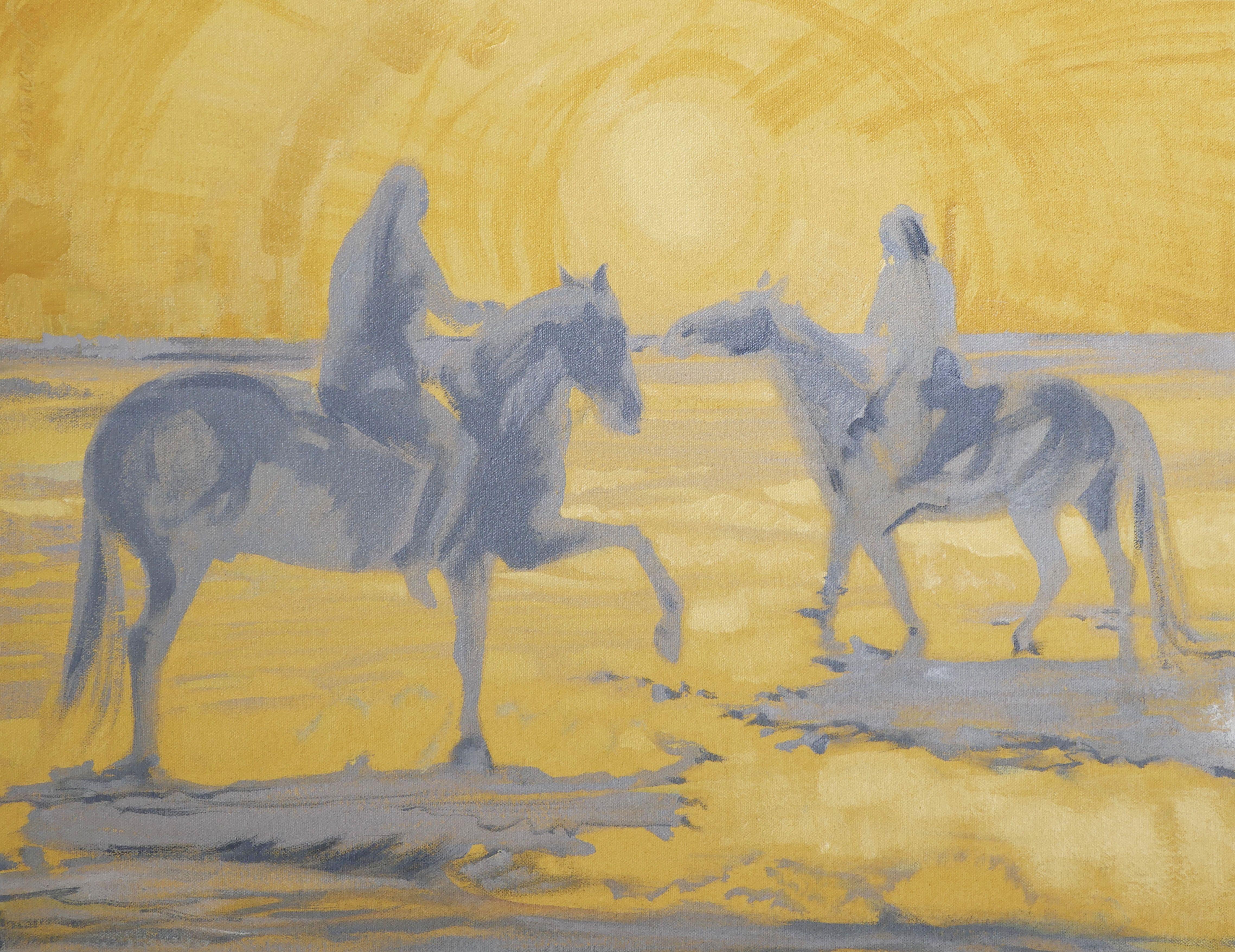 Salt Dancers, Painting, Acrylic on Canvas