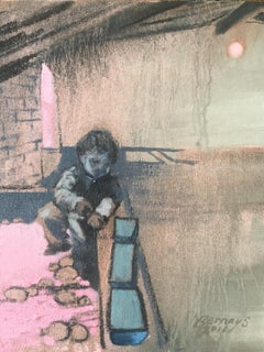 The Geometry Lesson, Painting, Oil on Canvas