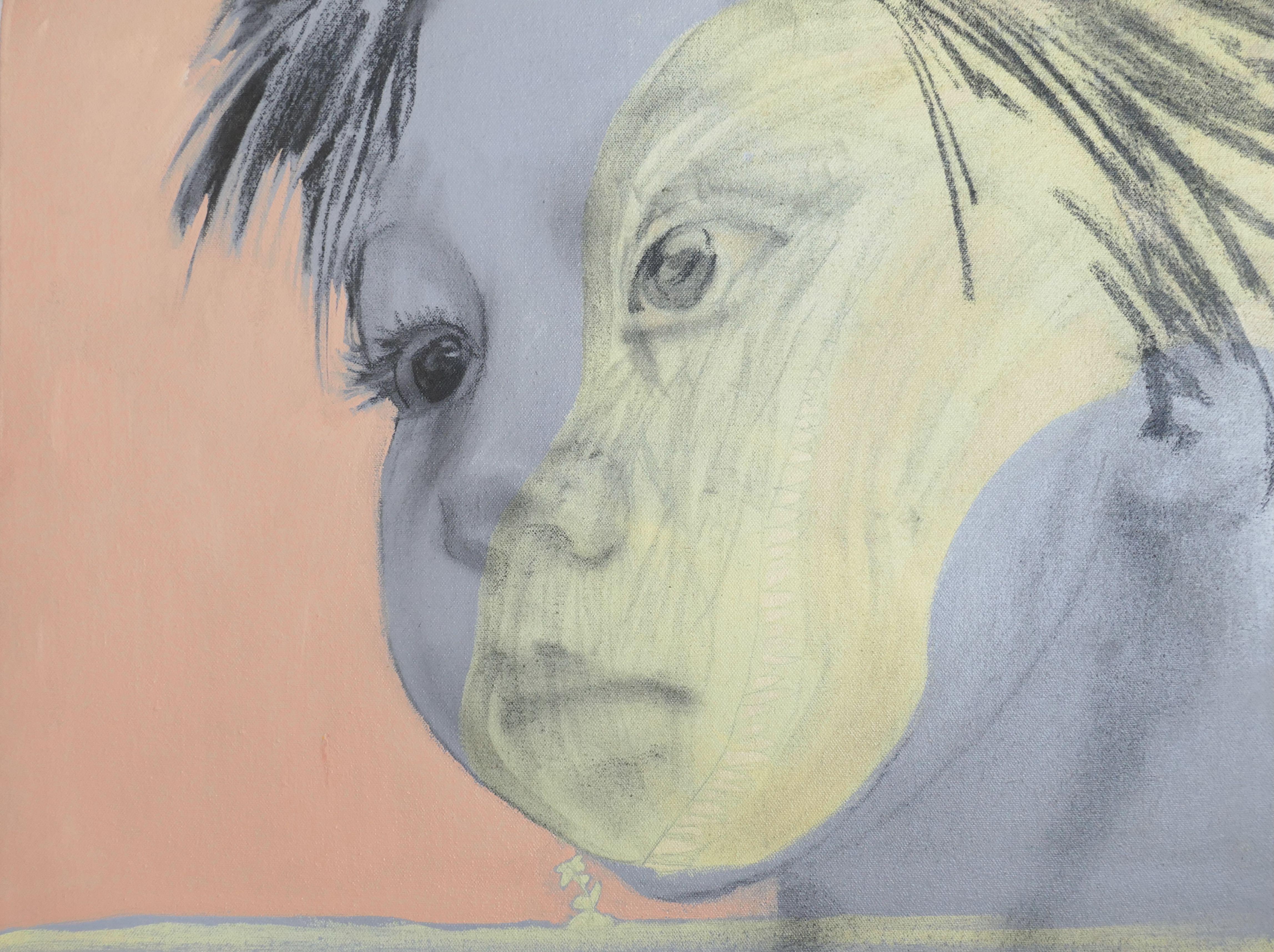 The Two of Us, Painting, Acrylic on Canvas