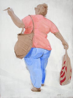 Triumph At The Shops, Painting, Oil on Canvas